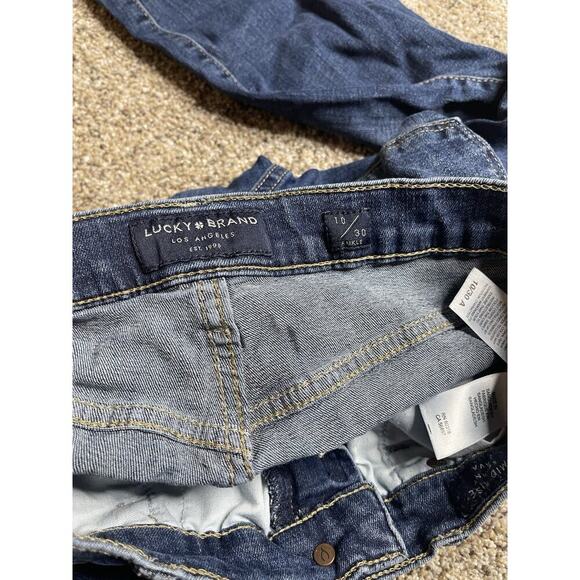 Lucky Brand Skinny Jeans Womens Size 10 / 30 Blue Mid Rise Ava Ankle - Picture 4 of 7